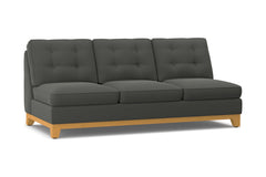 Brentwood Armless Sofa :: Leg Finish: Natural