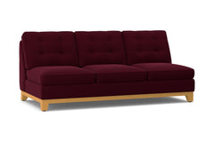 Brentwood Armless Sofa :: Leg Finish: Natural