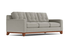 Brentwood Queen Size Sleeper Sofa Bed :: Leg Finish: Pecan / Sleeper Option: Deluxe Innerspring Mattress