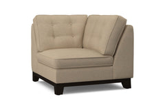 Brentwood Square Corner :: Leg Finish: Espresso