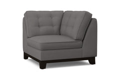 Brentwood Square Corner :: Leg Finish: Espresso