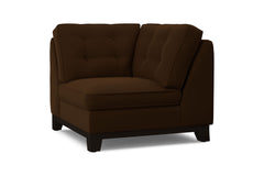 Brentwood Square Corner :: Leg Finish: Espresso