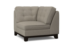 Brentwood Square Corner :: Leg Finish: Espresso