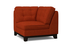 Brentwood Square Corner :: Leg Finish: Espresso