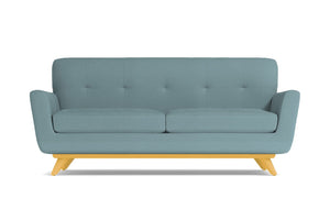 Carson Apartment Size Sofa :: Leg Finish: Natural / Size: Apartment Size - 72