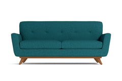 Carson Loveseat :: Leg Finish: Pecan / Size: Loveseat - 65"w