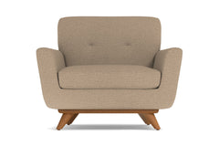 Carson Chair :: Leg Finish: Pecan
