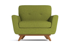 Carson Chair :: Leg Finish: Pecan