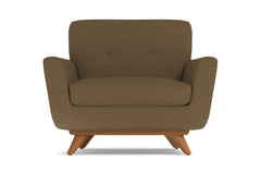 Carson Chair :: Leg Finish: Pecan