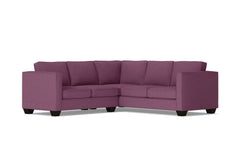Catalina 2pc Sleeper L-Sectional :: Leg Finish: Espresso / Sleeper Option: Memory Foam Mattress