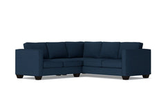 Catalina 2pc Sleeper L-Sectional :: Leg Finish: Espresso / Sleeper Option: Memory Foam Mattress
