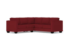 Catalina 2pc Sleeper L-Sectional :: Leg Finish: Espresso / Sleeper Option: Memory Foam Mattress