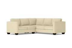 Catalina 2pc Sleeper L-Sectional :: Leg Finish: Espresso / Sleeper Option: Deluxe Innerspring Mattress