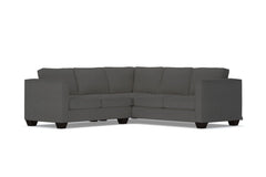 Catalina 2pc Sleeper L-Sectional :: Leg Finish: Espresso / Sleeper Option: Memory Foam Mattress