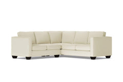 Catalina 2pc Sleeper L-Sectional :: Leg Finish: Espresso / Sleeper Option: Memory Foam Mattress