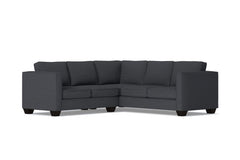 Catalina 2pc Sleeper L-Sectional :: Leg Finish: Espresso / Sleeper Option: Memory Foam Mattress