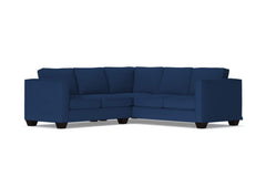 Catalina 2pc Sleeper L-Sectional :: Leg Finish: Espresso / Sleeper Option: Deluxe Innerspring Mattress