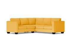 Catalina 2pc Sleeper L-Sectional :: Leg Finish: Espresso / Sleeper Option: Memory Foam Mattress