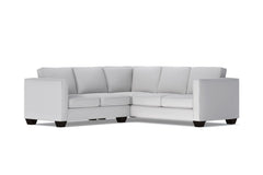 Catalina 2pc Sleeper L-Sectional :: Leg Finish: Espresso / Sleeper Option: Deluxe Innerspring Mattress