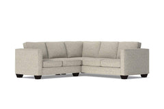 Catalina 2pc Sleeper L-Sectional :: Leg Finish: Espresso / Sleeper Option: Memory Foam Mattress