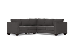 Catalina 2pc Sleeper L-Sectional :: Leg Finish: Espresso / Sleeper Option: Deluxe Innerspring Mattress