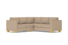 Catalina 2pc Sleeper L-Sectional :: Leg Finish: Natural / Sleeper Option: Deluxe Innerspring Mattress