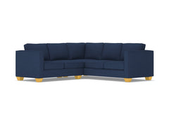 Catalina 2pc Sleeper L-Sectional :: Leg Finish: Natural / Sleeper Option: Deluxe Innerspring Mattress