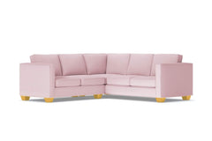 Catalina 2pc Sleeper L-Sectional :: Leg Finish: Natural / Sleeper Option: Memory Foam Mattress