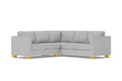 Catalina 2pc Sleeper L-Sectional :: Leg Finish: Natural / Sleeper Option: Deluxe Innerspring Mattress