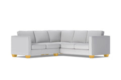Catalina 2pc Sleeper L-Sectional :: Leg Finish: Natural / Sleeper Option: Memory Foam Mattress