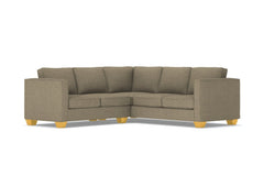 Catalina 2pc Sleeper L-Sectional :: Leg Finish: Natural / Sleeper Option: Memory Foam Mattress