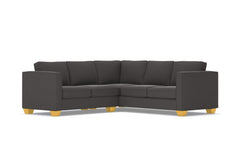 Catalina 2pc Sleeper L-Sectional :: Leg Finish: Natural / Sleeper Option: Deluxe Innerspring Mattress