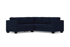 Catalina 2pc Sleeper L-Sectional :: Leg Finish: Espresso / Sleeper Option: Memory Foam Mattress