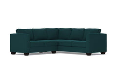Catalina 2pc Sleeper L-Sectional :: Leg Finish: Espresso / Sleeper Option: Deluxe Innerspring Mattress