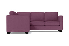 Catalina 2pc Sleeper L-Sectional :: Leg Finish: Espresso / Sleeper Option: Deluxe Innerspring Mattress