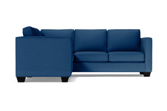 Catalina 2pc Sleeper L-Sectional :: Leg Finish: Espresso / Sleeper Option: Deluxe Innerspring Mattress