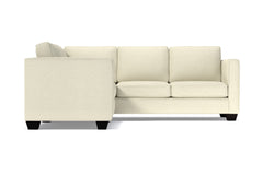 Catalina 2pc Sleeper L-Sectional :: Leg Finish: Espresso / Sleeper Option: Memory Foam Mattress