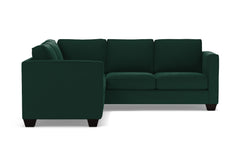 Catalina 2pc Sleeper L-Sectional :: Leg Finish: Espresso / Sleeper Option: Memory Foam Mattress