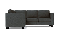 Catalina 2pc Sleeper L-Sectional :: Leg Finish: Espresso / Sleeper Option: Memory Foam Mattress
