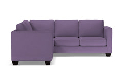 Catalina 2pc Sleeper L-Sectional :: Leg Finish: Espresso / Sleeper Option: Memory Foam Mattress