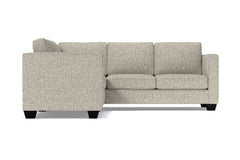 Catalina 2pc Sleeper L-Sectional :: Leg Finish: Espresso / Sleeper Option: Deluxe Innerspring Mattress