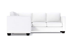 Catalina 2pc Sleeper L-Sectional :: Leg Finish: Espresso / Sleeper Option: Deluxe Innerspring Mattress