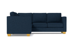 Catalina 2pc Sleeper L-Sectional :: Leg Finish: Natural / Sleeper Option: Deluxe Innerspring Mattress