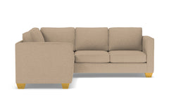 Catalina 2pc Sleeper L-Sectional :: Leg Finish: Natural / Sleeper Option: Memory Foam Mattress