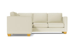 Catalina 2pc Sleeper L-Sectional :: Leg Finish: Natural / Sleeper Option: Deluxe Innerspring Mattress