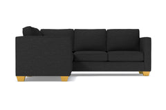 Catalina 2pc Sleeper L-Sectional :: Leg Finish: Natural / Sleeper Option: Memory Foam Mattress