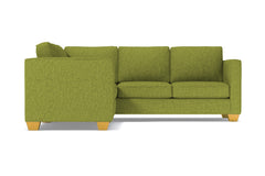 Catalina 2pc Sleeper L-Sectional :: Leg Finish: Natural / Sleeper Option: Deluxe Innerspring Mattress
