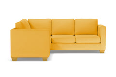 Catalina 2pc Sleeper L-Sectional :: Leg Finish: Natural / Sleeper Option: Memory Foam Mattress