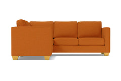 Catalina 2pc Sleeper L-Sectional :: Leg Finish: Natural / Sleeper Option: Memory Foam Mattress