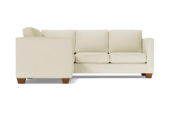 Catalina 2pc L-Sectional Sofa :: Leg Finish: Pecan